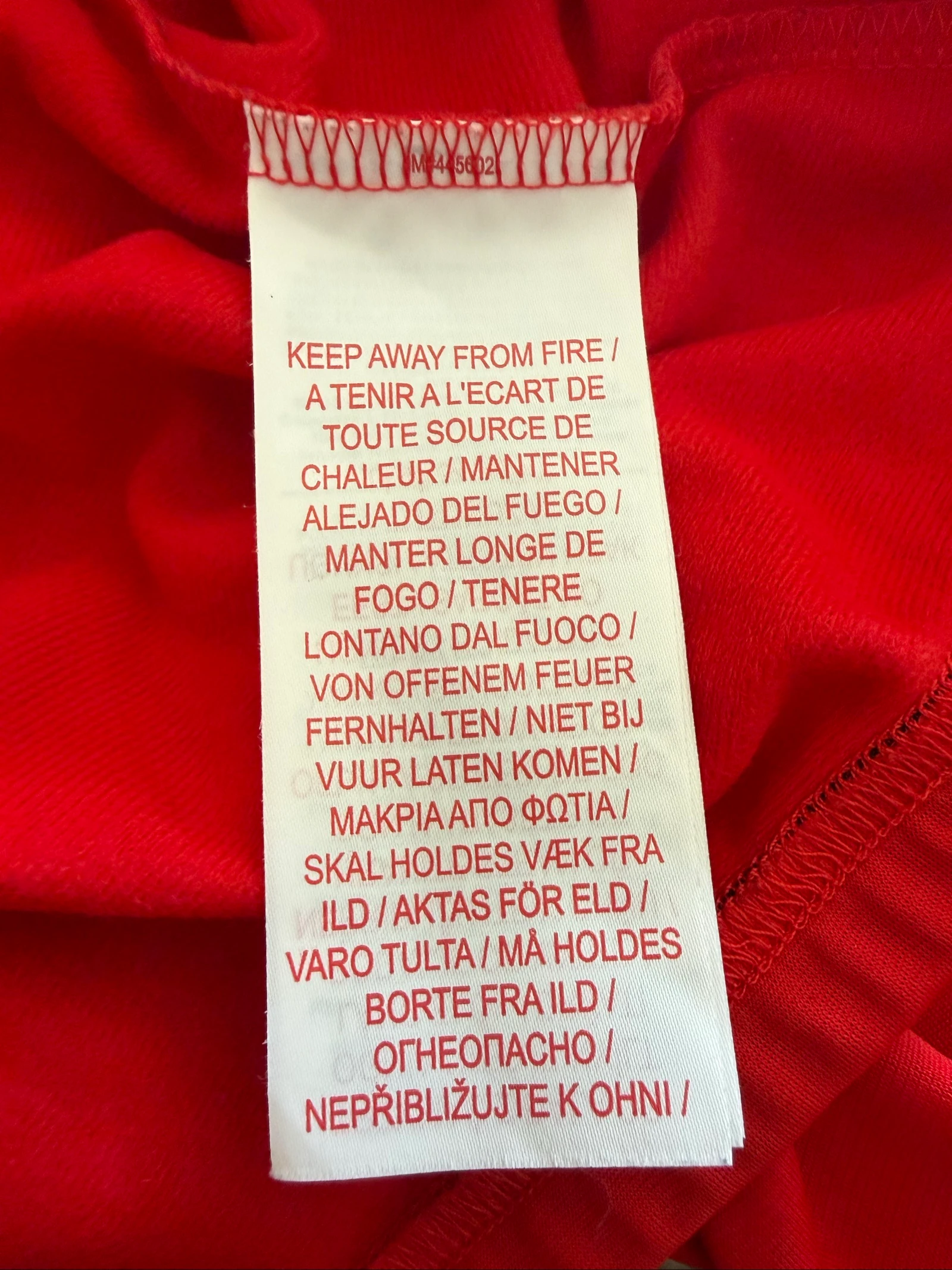 Veste de Esporte Nike Infantil XL 158-170 cm / 13-15 anos Vermelho e Preto – Muito Bom Estado – photo 9